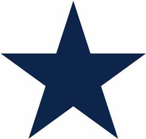 The old Dallas Cowboys logo