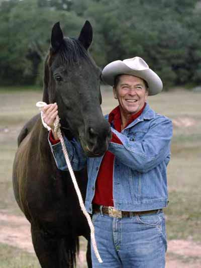 Actor and USA President Ronald Reagan