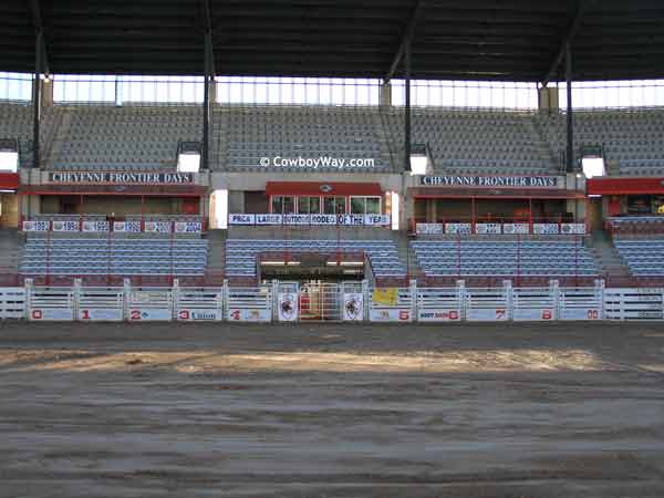 Bucking Chutes, Cheyenne Frontier Days Rodeo