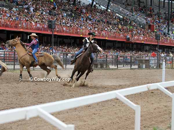 Two match racers begin a match race