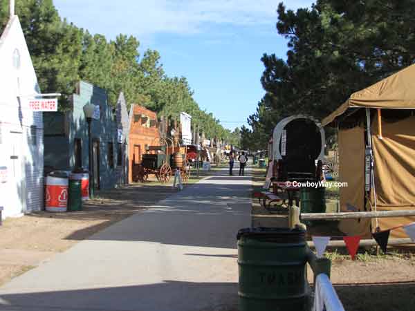 The south end of Wild Horse Gulch, facing north