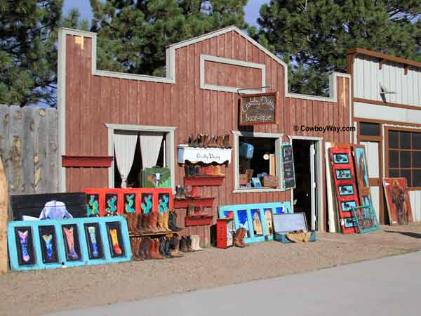 A Wild Horse Gulch vendor