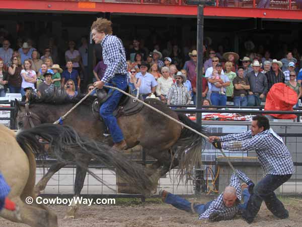 Wild horse racing team #41, the Dude Jackson team Wild horse racing team #41, the Dude Jackson team