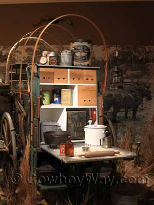 A chuck wagon