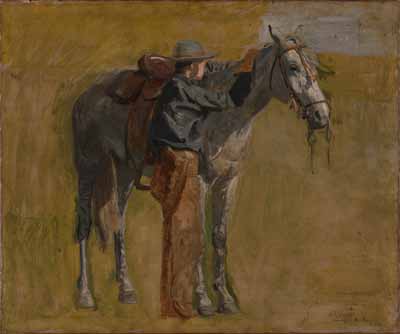 Thomas Eakins cowboy painting