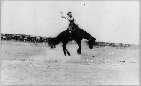 Diamond Kitty Canutt, cowgirl