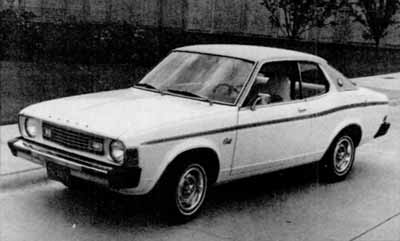 Cars and horses: A 1975 Dodge Colt