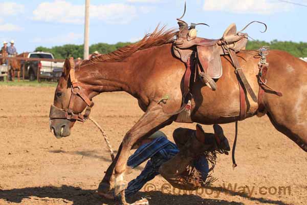 Junior Ranch Bronc Riding, 06-27-15 - Photo 04