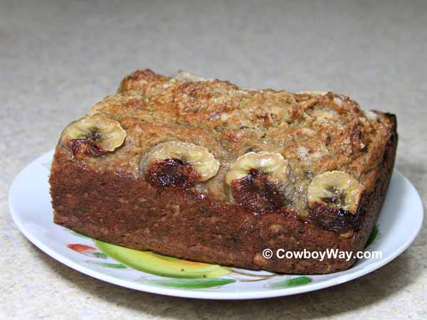 Loaf of banana bread Loaf of Ultimate Banana Bread by America's Test Kitches