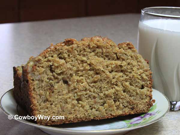 Ultimate Banana Bread slices