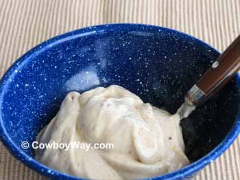 Blended frozen bananas