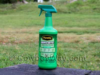 Pyranha Zero Bite spray bottle