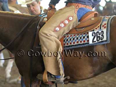 Show chaps with fringe