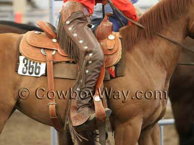 Show chaps with a smooth finish