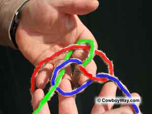 This stopper knot needs pulled tight