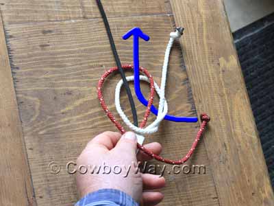 Matthew Walker Stopper Knot: Step 2