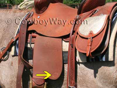 Used Western saddle