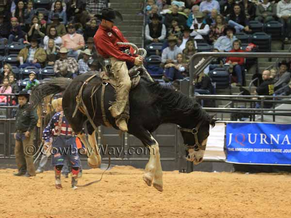 Ranch bronc rider Woodrow Kennedy