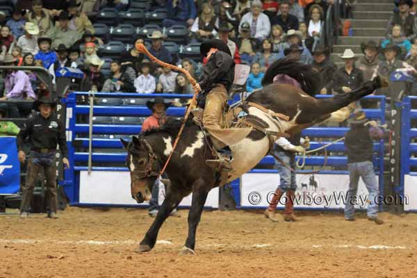 Ranch Rodeo Finals, ranch bronc riding, Photo 06