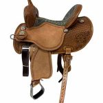 Martin Saddlery Sherry Cervi Crown C barrel racer avec corne de roping