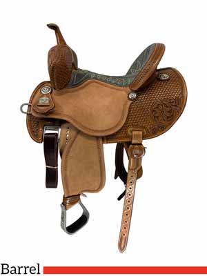 A Martin Saddlery barrel saddle, the 67-C2