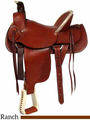 A Dakota ranch saddle