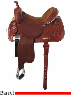 The Sherry Cervi Crown C 97-C2 Barrel saddle