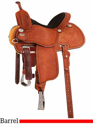 The Sherry Cervi Crown C mr97P Barrel saddle