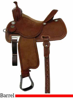 The Sherry Cervi Crown C mr97W Barrel saddle