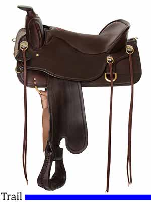 Trail saddle: The Tucker Cheyenne Frontier