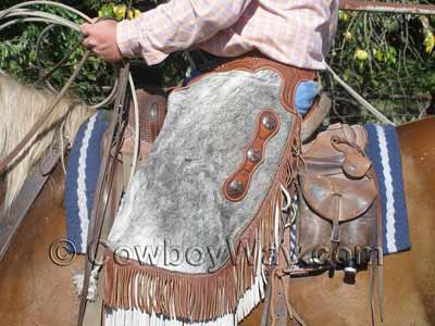 A Court's roping saddle