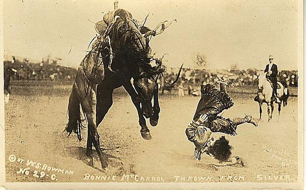 Legendary cowgirl Bonnie McCarroll