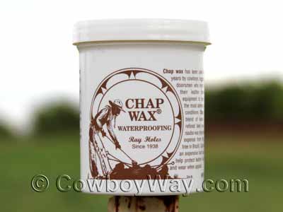 Chap Wax by Roy Holes container