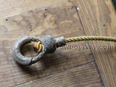 Matthew Walker knot and a rawhide honda
