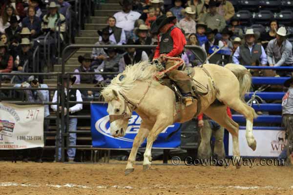 Ranch Rodeo Finals Bronc Riding, WRCA
