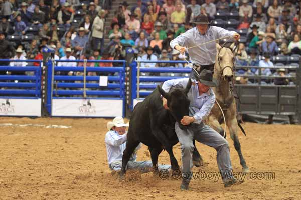 Ranch Rodeo Finals, WRCA, 11-08-14 - Photo 23