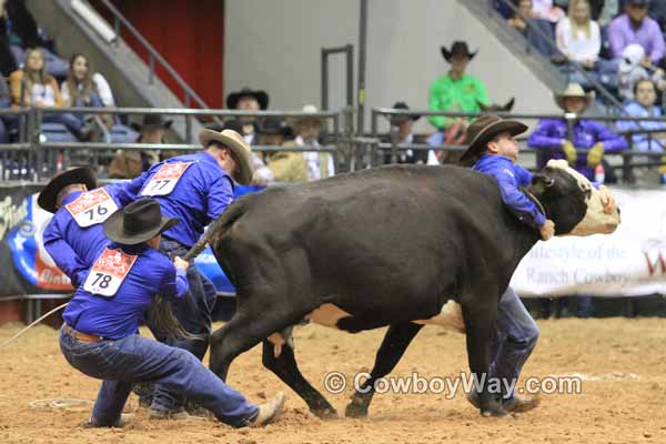 Ranch Rodeo Finals, WRCA, 11-08-14 - Photo 8