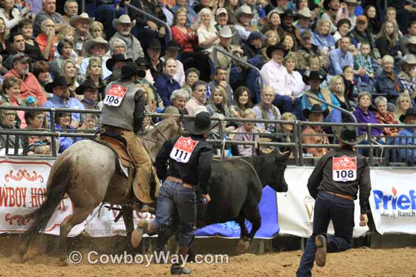 Ranch Rodeo Finals, WRCA, 11-08-14 - Photo 32