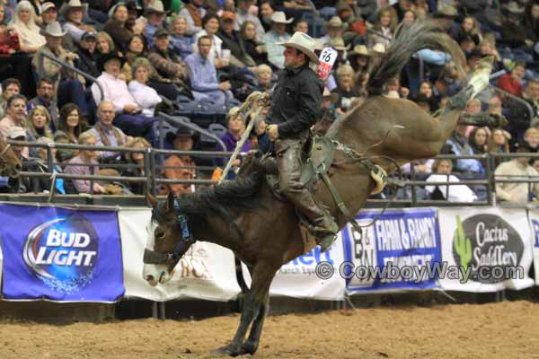 World Championship Ranch Rodeo, WCRR, bronc rider Kolby Stock