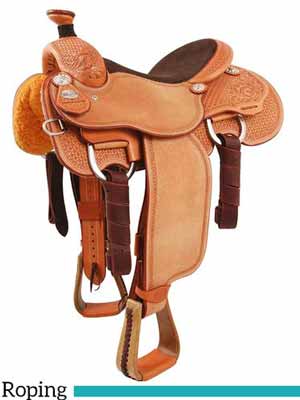 The Joe Beaver calf roping saddle mr63AOW